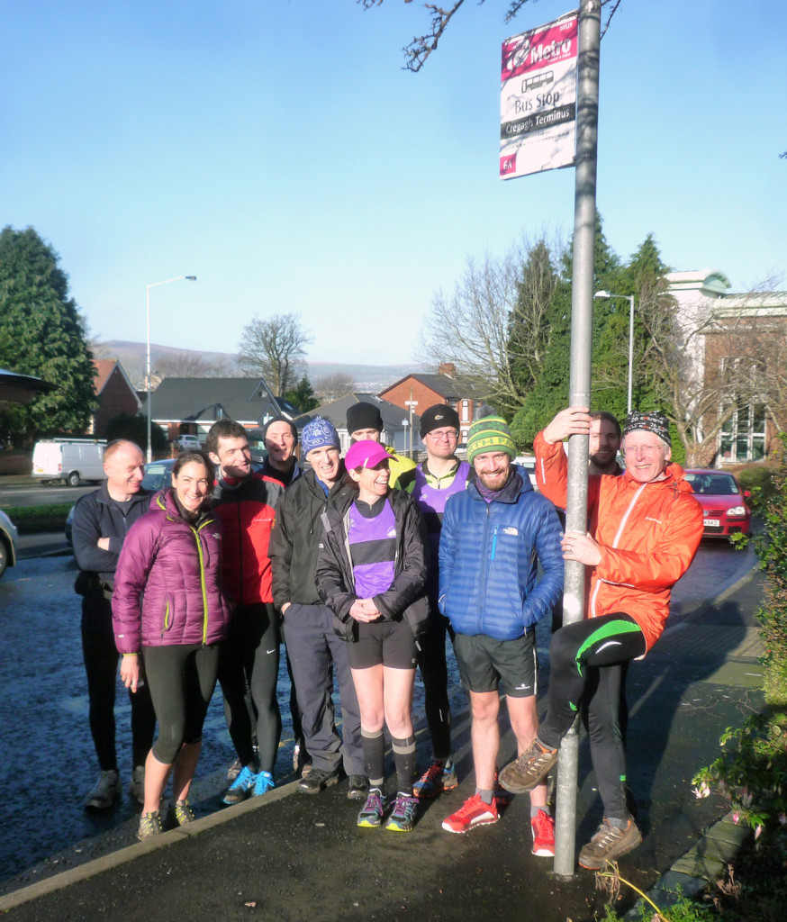 Pit stop before Cregagh Glen