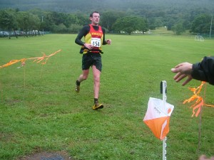 Seamus wins with a great wet weather time.