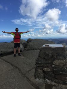Top of Goatfell on Arran